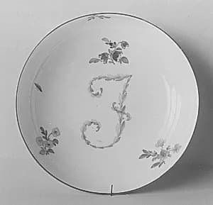 Saucer (part of a set) by Royal Porcelain Manufactory, Berlin