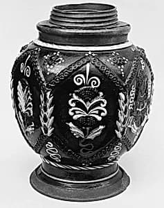 Screw-top jar by Unknown Artist