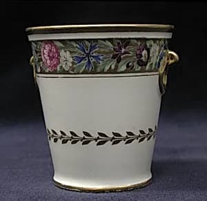 Seven custard cups by Imperial Porcelain Manufactory, St. Petersburg