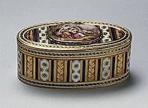 Snuffbox by Jean Marie Tiron (called Tiron de Nanteuil)|François Boucher