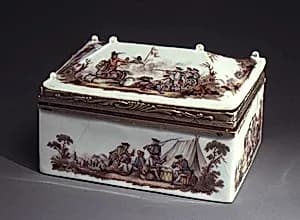 Snuffbox by Meissen Manufactory