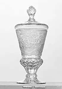 Standing cup with cover by Unknown Artist