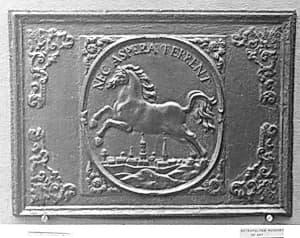 Stove plate by Unknown Artist