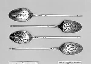 Strainer spoon by Unknown Artist