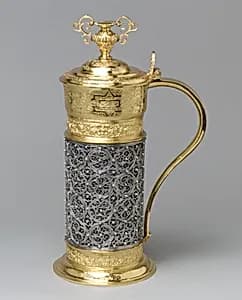 Tankard with cover by Unknown Artist