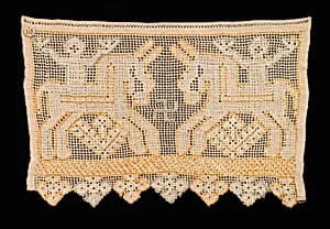 Towel border by Unknown Artist