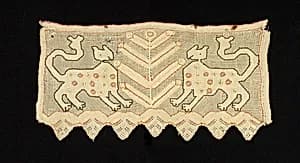 Towel border by Unknown Artist