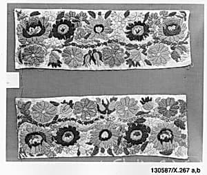 Two shoulder bands by Unknown Artist