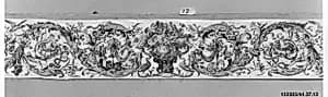 Valance (one of a set of six) by Unknown Artist