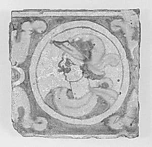 Wall tile by Unknown Artist