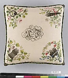 Wedding ring cushion by Unknown Artist