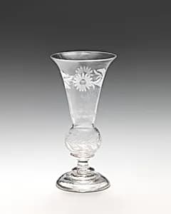 Wineglass or vase by Unknown Artist