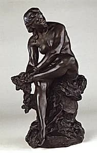 Woman Bathing by Aimé-Jules Dalou