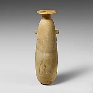 Alabaster alabastron (perfume vase) by Unknown Artist
