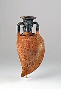 Amphoriskos in the form of an almond by Unknown Artist