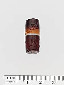 Banded agate cylinder seal by Unknown Artist