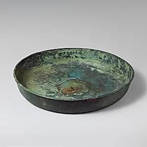 Bronze bowl and oinochoe (jug) by Unknown Artist