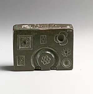 Bronze gold beater's block by Unknown Artist