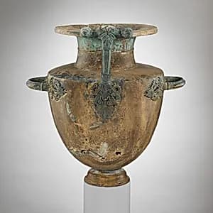 Bronze hydria (water jar) by Unknown Artist