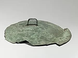 Bronze lid by Unknown Artist