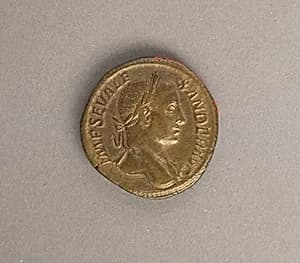 Bronze sestertius of Alexander Severus by Unknown Artist