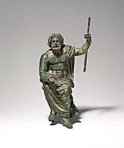 Bronze statuette of Jupiter Capitolinus by Unknown Artist