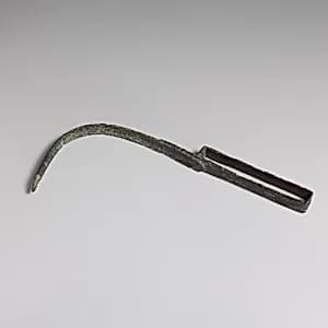 Bronze strigil (scraper) by Unknown Artist