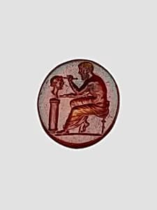 Carnelian ring stone by Unknown Artist