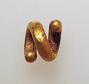 Earring or spiral by Unknown Artist