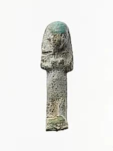 Faience Overseer Ushabti by Unknown Artist