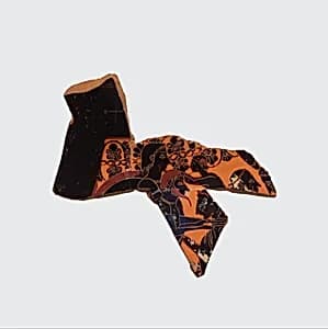 Fragment of a terracotta amphora (jar) by Group of London B 174