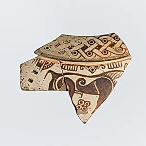 Fragment of a terracotta dinos (deep round-bottomed bowl) by Unknown Artist