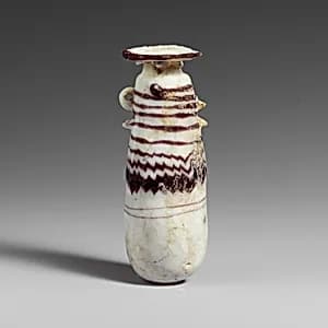 Glass alabastron (perfume bottle) by Unknown Artist