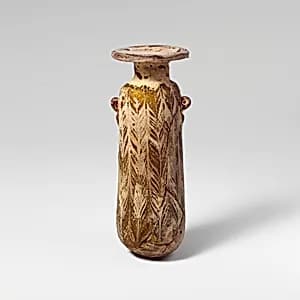Glass alabastron (perfume bottle) by Unknown Artist