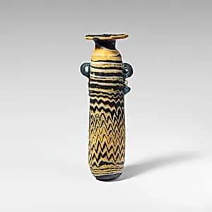 Glass alabastron (perfume bottle) by Unknown Artist