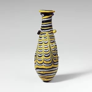 Glass alabastron (perfume bottle) by Unknown Artist