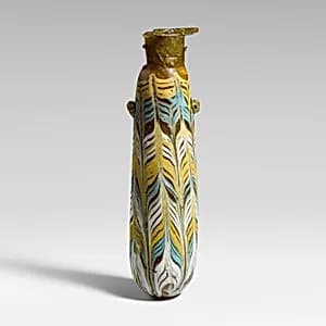 Glass alabastron (perfume bottle) by Unknown Artist