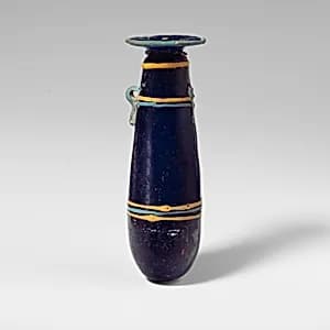 Glass alabastron (perfume bottle) by Unknown Artist
