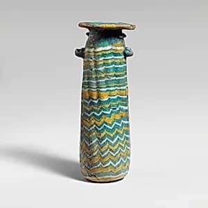 Glass alabastron (perfume bottle) by Unknown Artist