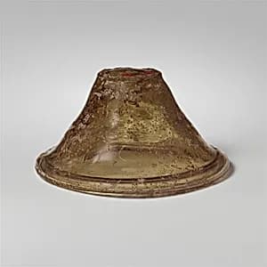 Glass base by Unknown Artist