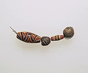 Glass beads by Unknown Artist