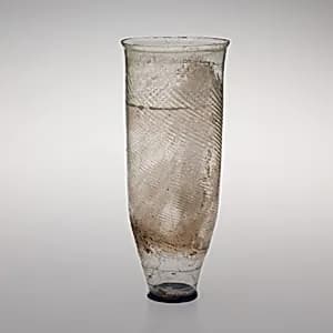Glass beaker by Unknown Artist