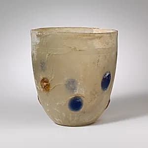 Glass beaker by Unknown Artist