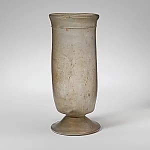 Glass beaker by Unknown Artist