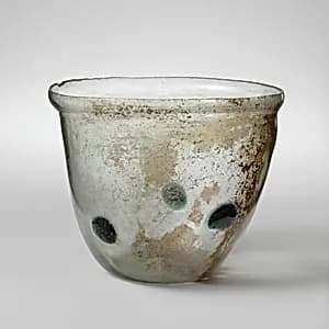 Glass beaker or lamp by Unknown Artist
