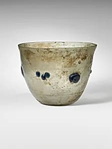 Glass beaker or lamp by Unknown Artist