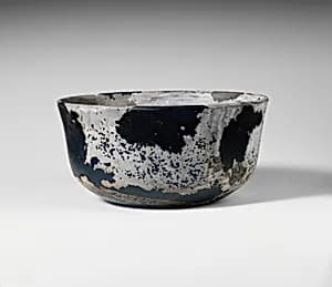 Glass bowl by Unknown Artist