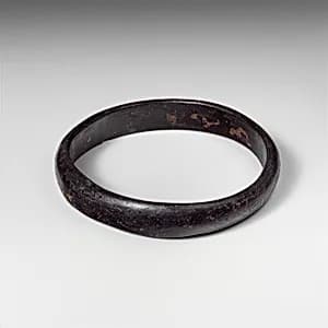 Glass bracelet by Unknown Artist
