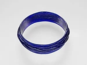 Glass bracelet by Unknown Artist