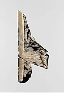 Glass cameo fragmentary panel by Unknown Artist